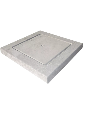 Coperchio o Chiusini per Pozzetti in Cemento - Rinforzato e Made in Italy - Notaro Manufatti