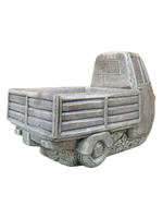 Ape Piaggio Porta Vaso Anticato Grigio - Notaro Manufatti