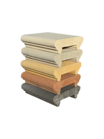 Coprimuro Classico con Toro in Cemento con Gocciolatoio - Notaro Manufatti