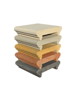 Coprimuro Classico con Toro in Cemento con Gocciolatoio - Notaro Manufatti