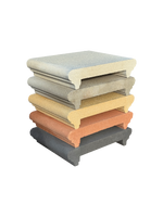 Coprimuro Classico con Toro in Cemento con Gocciolatoio - Notaro Manufatti