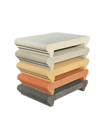 Coprimuro Classico con Toro in Cemento con Gocciolatoio - Notaro Manufatti