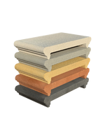 Coprimuro Classico con Toro in Cemento con Gocciolatoio - Notaro Manufatti