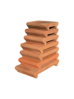 Coprimuro Classico con Toro in Cemento con Gocciolatoio - Notaro Manufatti