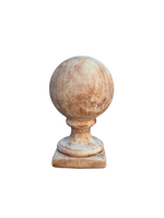 Sferico in Cemento Anticato Marrone - Notaro Manufatti