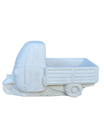 Ape Piaggio Porta vaso - Bianco - Notaro Manufatti