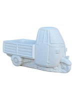 Ape Piaggio Porta vaso - Bianco - Notaro Manufatti