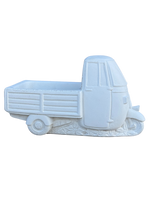 Ape Piaggio Porta vaso - Bianco - Notaro Manufatti