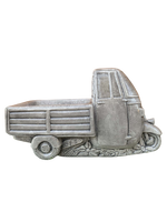 Ape Piaggio Porta Vaso Anticato Grigio - Notaro Manufatti