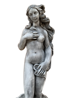 Statua della Venere di Botticelli in Cemento - Notaro Manufatti