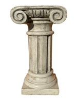 Colonna Capitello Arosio Anticato Grigio - Notaro Manufatti