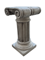 Colonna Capitello Arosio Anticato Grigio - Notaro Manufatti