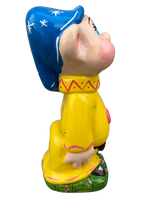 Biancaneve con Sette Nani Picherri Dipinta - Notaro Manufatti