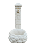 Fontana a Colonna Sasso - Bianca - Notaro Manufatti