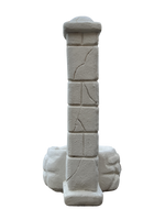 Fontana a Colonna Sasso - Bianca - Notaro Manufatti