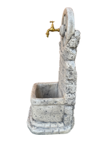 Fontana Ruota Anticato Grigio - Notaro Manufatti