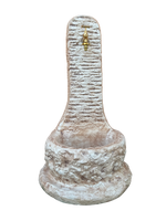 Fontana a Colonna Elodie Anticato Marrone - Notaro Manufatti