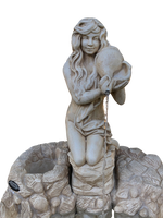 Fontana Laghetto Piccolo con Porta Vaso - Notaro Manufatti