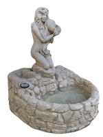 Fontana Laghetto Piccolo con Porta Vaso - Notaro Manufatti