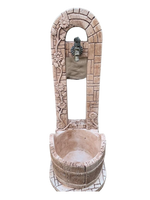 Fontana Primavera Anticata Marrone - Notaro Manufatti