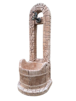 Fontana Primavera Anticata Marrone - Notaro Manufatti