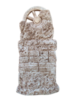 Fontana Ruota Anticato Marrone - Notaro Manufatti