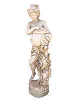 Fontana Laghetto Con Statua Portatrice D'Acqua - Notaro Manufatti