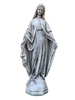 madonna-immacolata-miracolosa-base-esagonale-in-cemento-h60-anticata-grigia