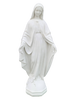 madonna-immacolata-miracolosa-base-esagonale-in-cemento-h60-bianco