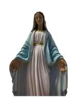 Madonna Immacolata Miracolosa in Vetro Resina - Notaro Manufatti