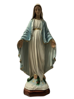 Madonna Immacolata Miracolosa in Vetro Resina - Notaro Manufatti