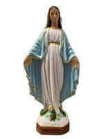 Madonna Immacolata Miracolosa in Vetro Resina - Notaro Manufatti