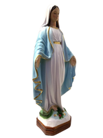 Madonna Immacolata Miracolosa in Vetro Resina - Notaro Manufatti