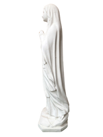 Madonna di Lourdes in Cemento H105 - Bianco - Notaro Manufatti
