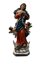 Madonna che Scioglie i Nodi – Statua in Vetroresina - Notaro Manufatti