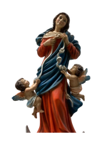 Madonna che Scioglie i Nodi – Statua in Vetroresina - Notaro Manufatti