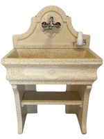 Pila Salento Completa in Graniglia di Marmo Giallo Oro - Notaro Manufatti