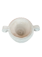 Vaso Loiano In Cemento - Bianco - Notaro Manufatti