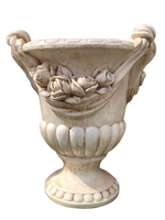 Vaso Rose e Manici Anticato Marrone - Notaro Manufatti