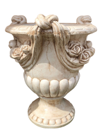 Vaso Rose e Manici Anticato Marrone - Notaro Manufatti