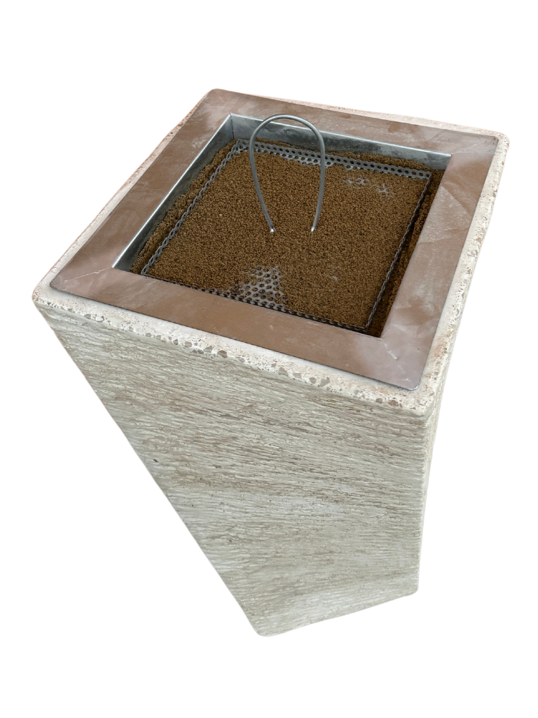 Spegni Sigarette In Cemento Anticato Beige - Notaro Manufatti
