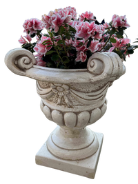 Vaso Quattro Punti Anticato Beige