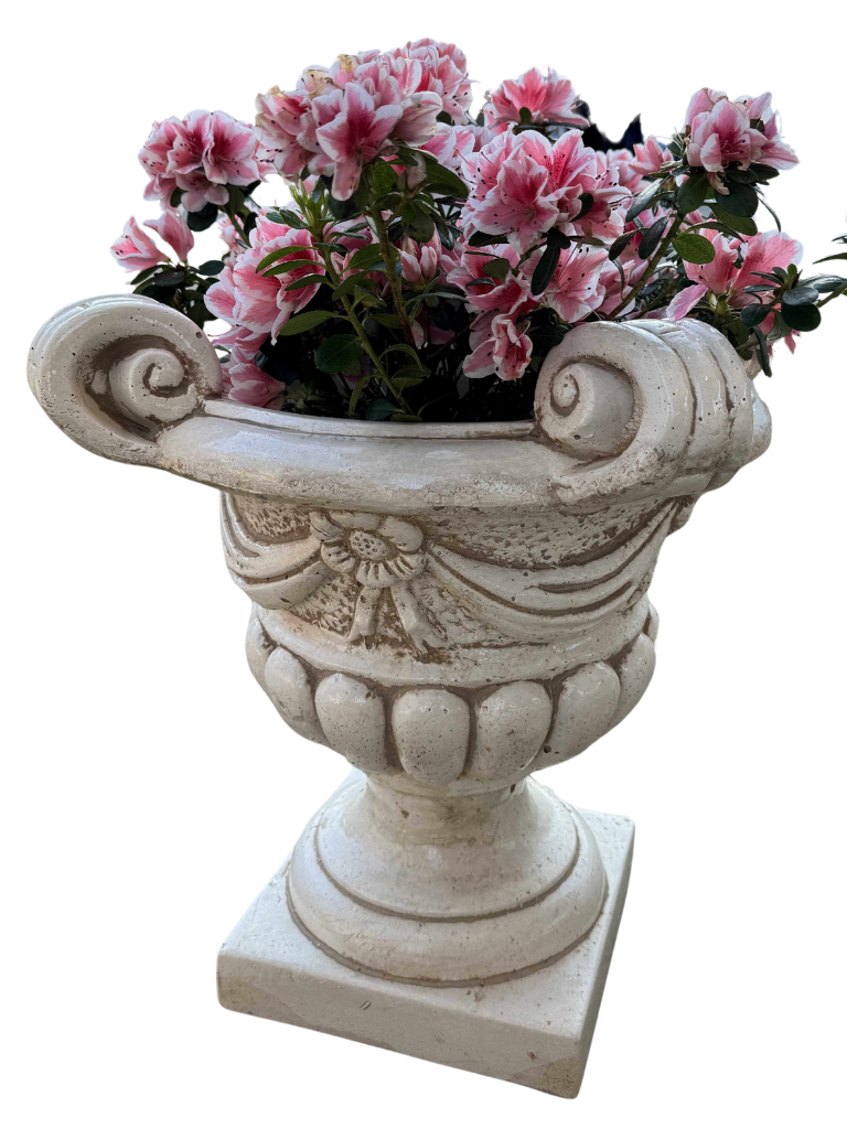 Vaso Quattro Punti Anticato Beige - Notaro Manufatti