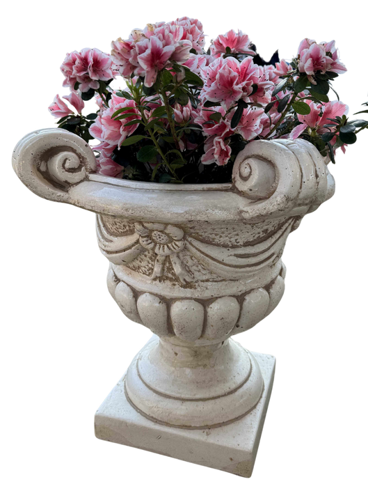 Vaso Quattro Punti Anticato Beige - Notaro Manufatti