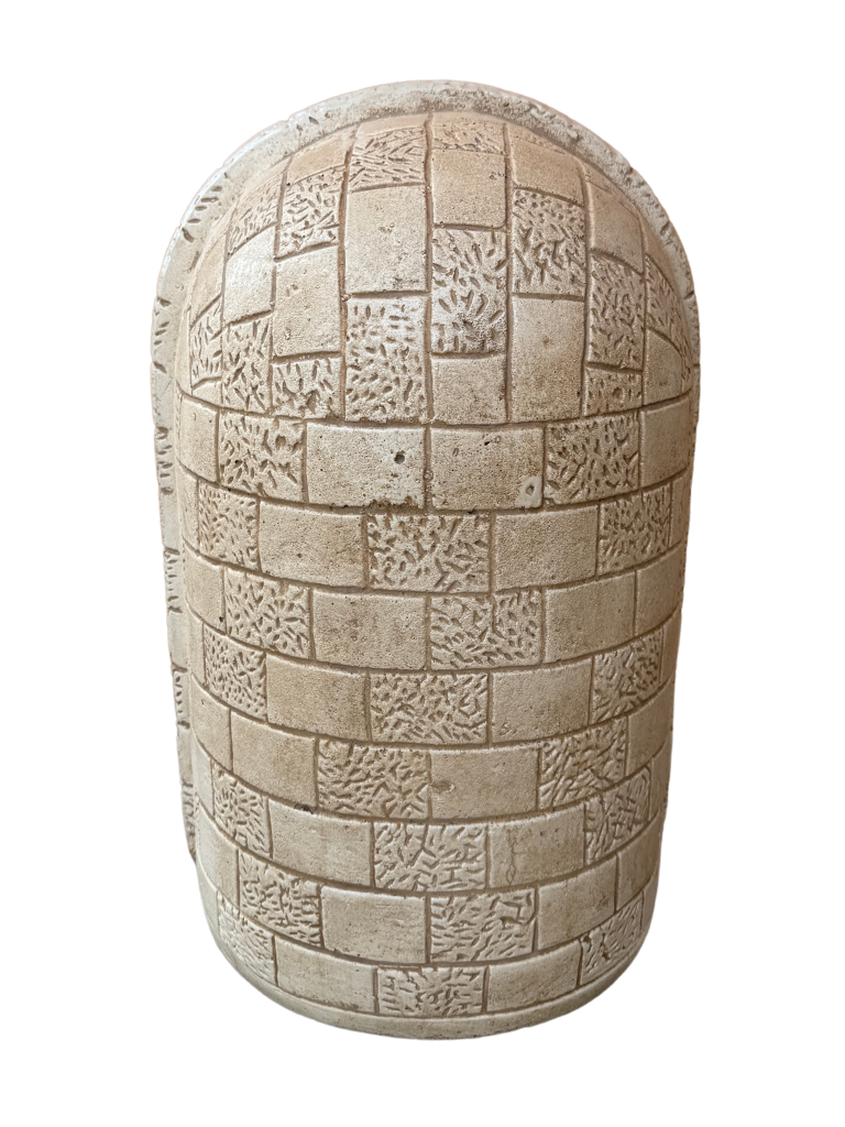 Nicchia o Cupola Modello Conchiglia Anticata Beige - Notaro Manufatti