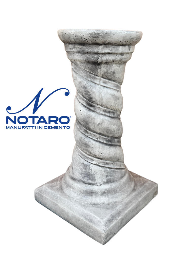 Colonna Torciglione Anticata Grigia - Notaro Manufatti
