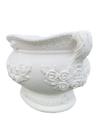 Vaso Sofi' Ovale - Bianco - Notaro Manufatti