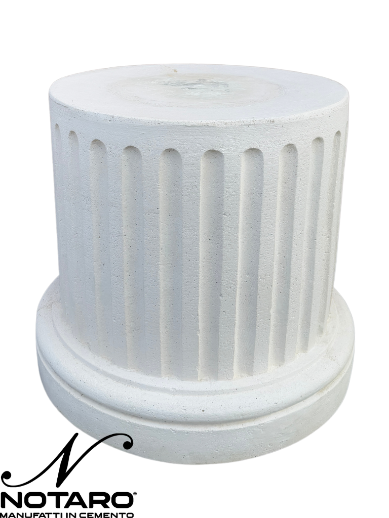 Base Aurea Tonda Gigante - Bianco - Notaro Manufatti