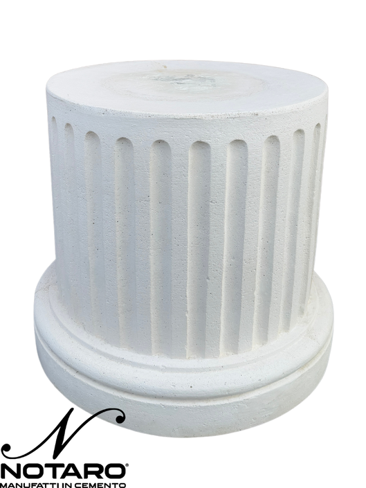 Base Aurea Tonda Gigante - Bianco - Notaro Manufatti