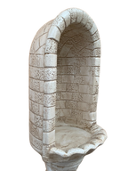 Nicchia o Cupola Modello Conchiglia Anticata Beige - Notaro Manufatti